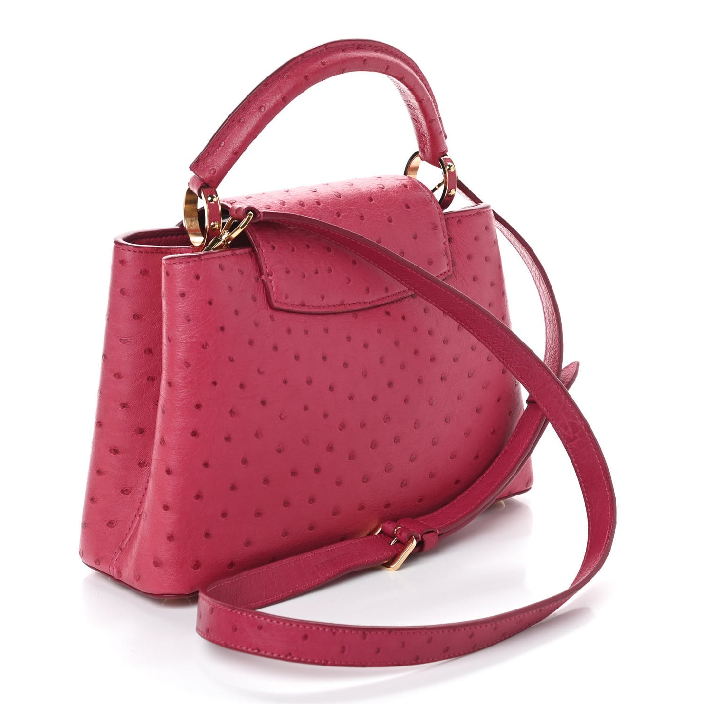 Ostrich Capucines BB Berry