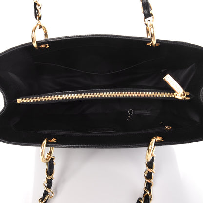 Chanel Caviar Quilted Grand Shopping Tote GST Black 5 of 7