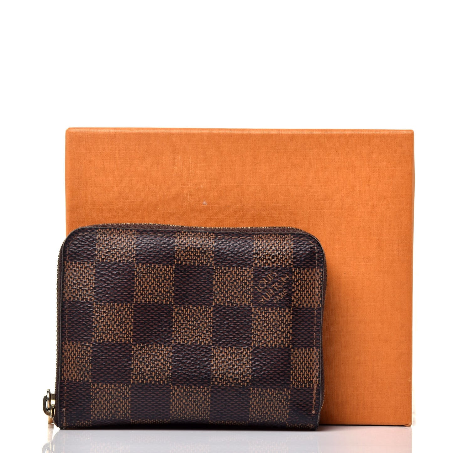 Damier Ebene Zippy Coin Purse