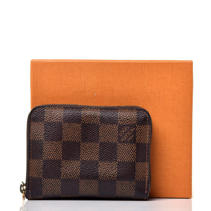 Louis Vuitton Damier Ebene Zippy Coin Purse 8 of 8