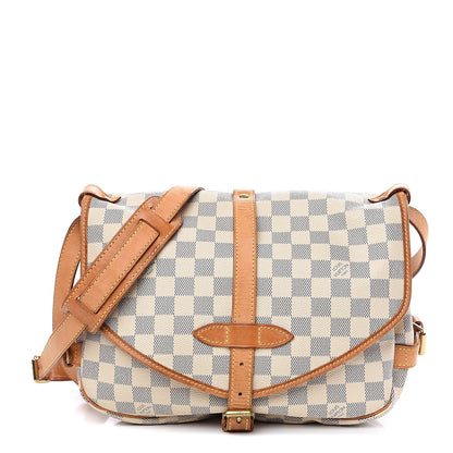 Louis Vuitton Damier Azur Saumur MM 1 of 17