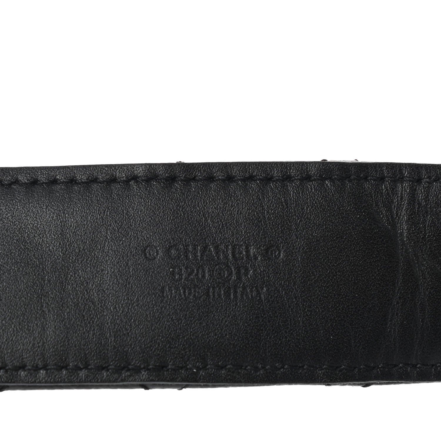 Chanel Caviar Quilted CC Chain Belt 90 36 Black 3 of 8