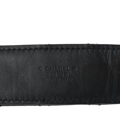 Chanel Caviar Quilted CC Chain Belt 90 36 Black 3 of 8