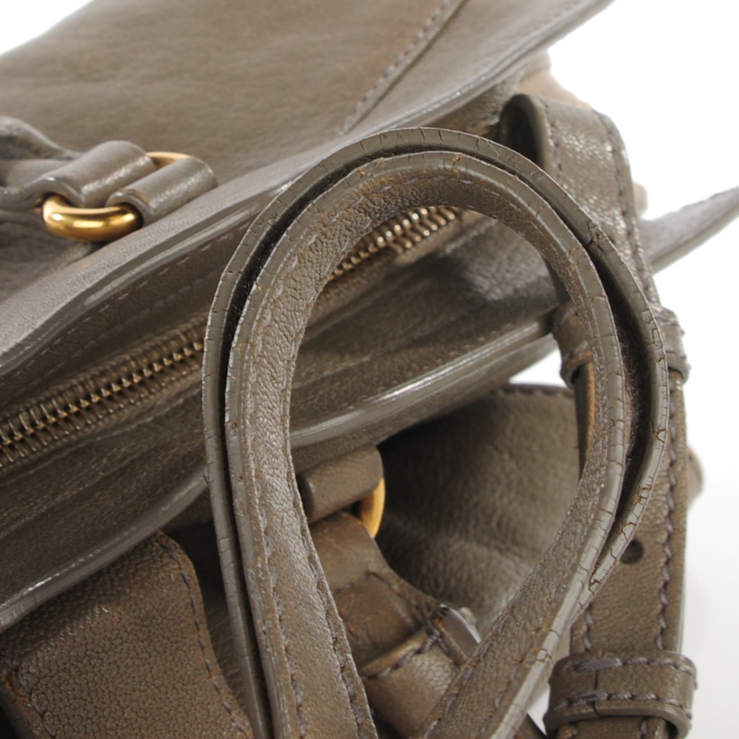 Sheepskin Mini Cabas ChYc Grey