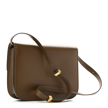 Celine Box Calfskin Medium Classic Box Flap Bag Camel 2 of 8