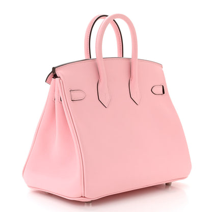 Hermes Swift Birkin 25 Rose Sakura 3 of 11