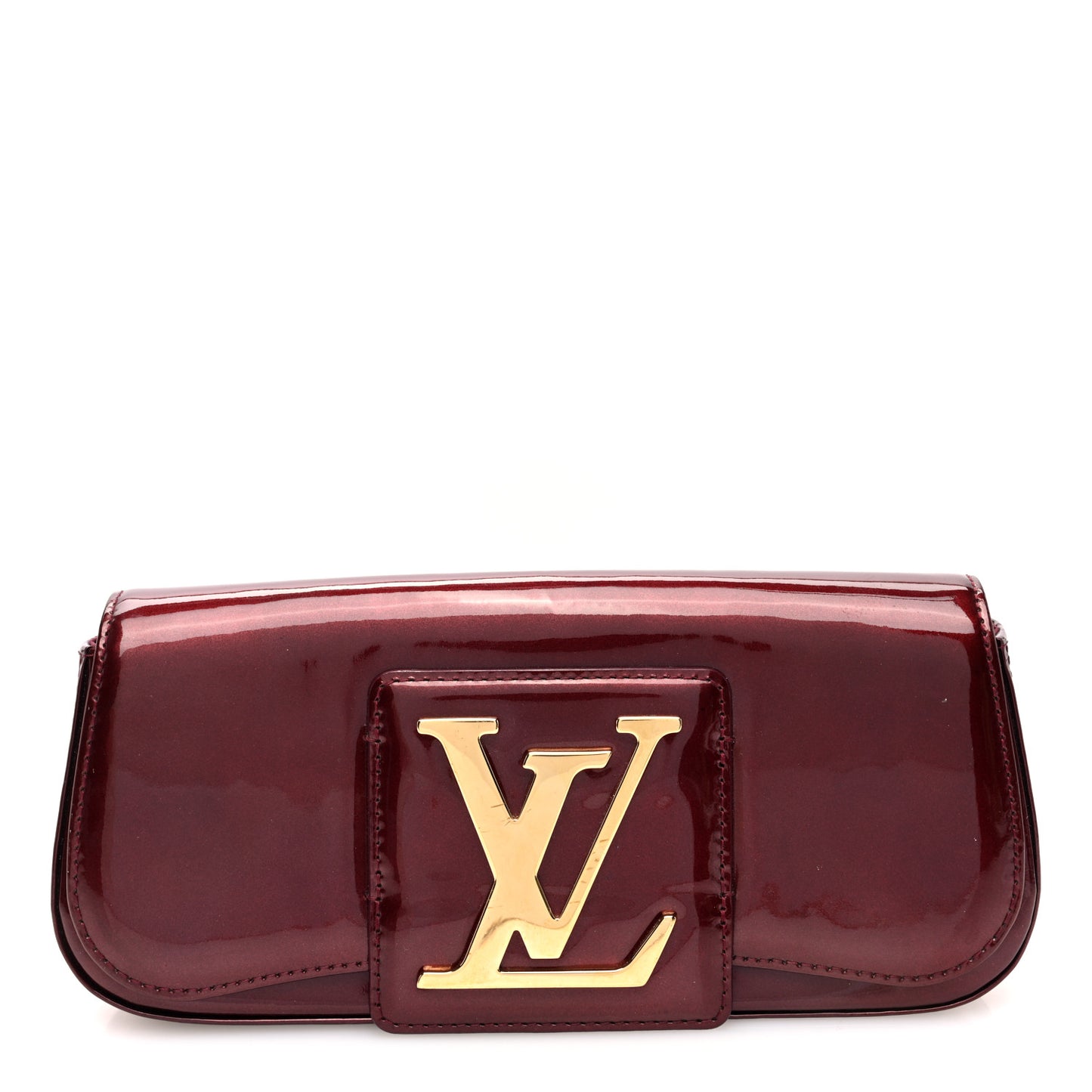Patent Sobe Clutch Rouge Fauviste