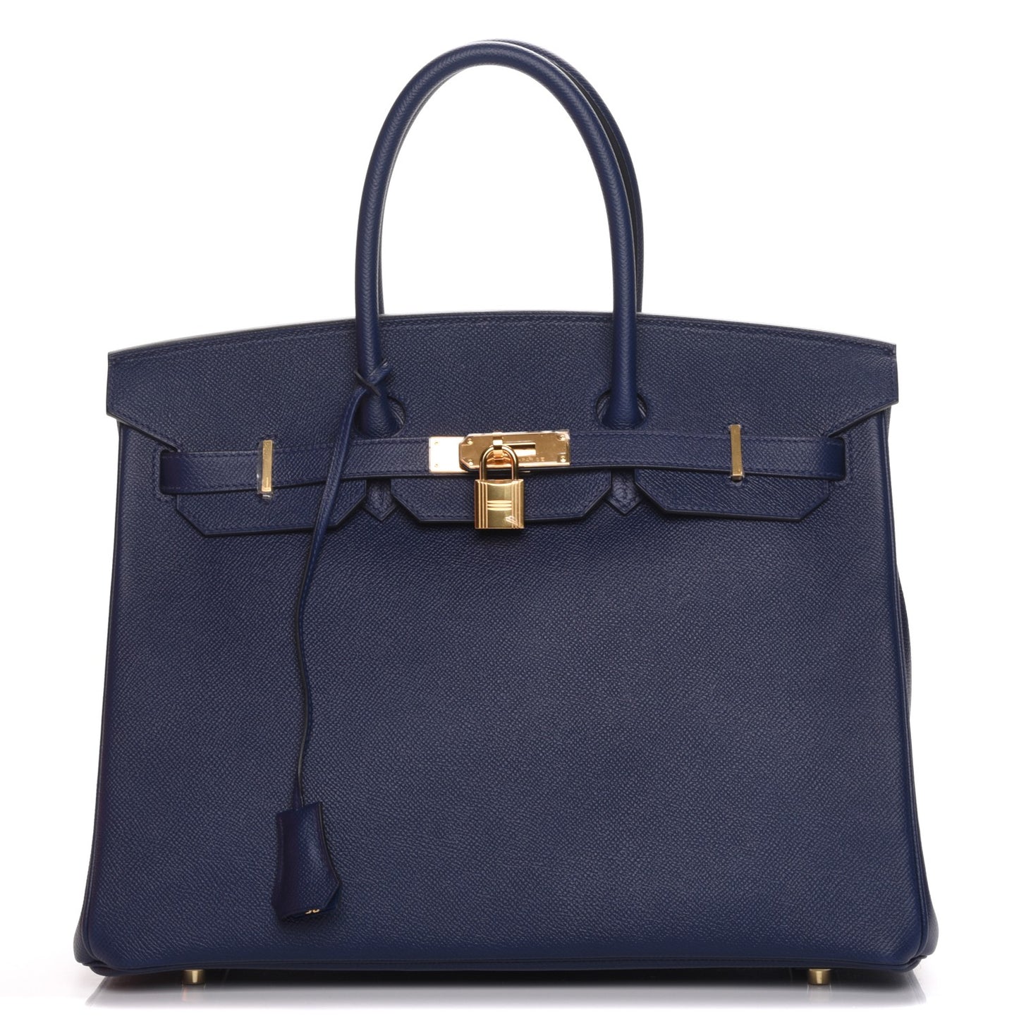 Epsom Birkin 35 Bleu Saphir