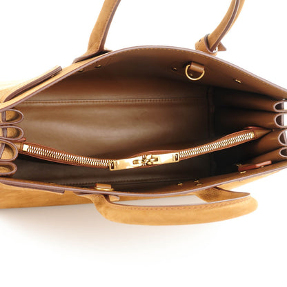 Saint Laurent Nubuck Small Sac de Jour Tan 5 of 7