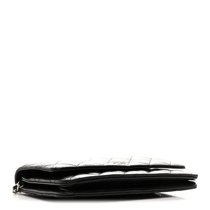 Chanel Lambskin Quilted Wallet On Chain WOC Black 3 of 13
