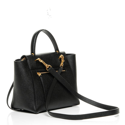 Celine Grained Calfskin Micro Belt Bag Black 3 of 8