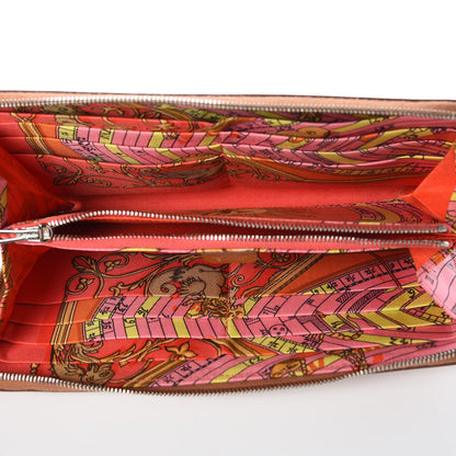 Hermes Epsom Silk'In Wallet Gold 5 of 9