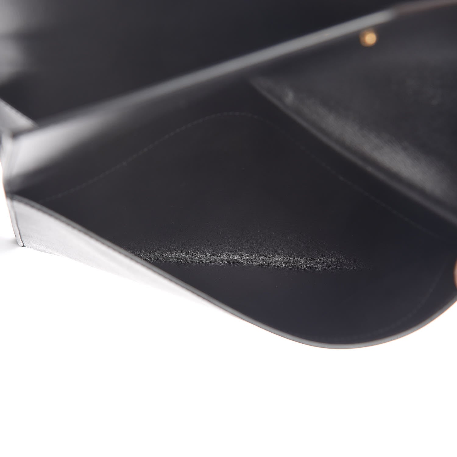 Saint Laurent Smooth Calfskin Monogram Sulpice Clutch Black 6 of 7