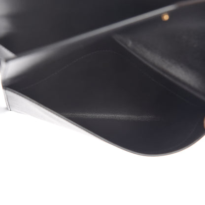 Saint Laurent Smooth Calfskin Monogram Sulpice Clutch Black 6 of 7
