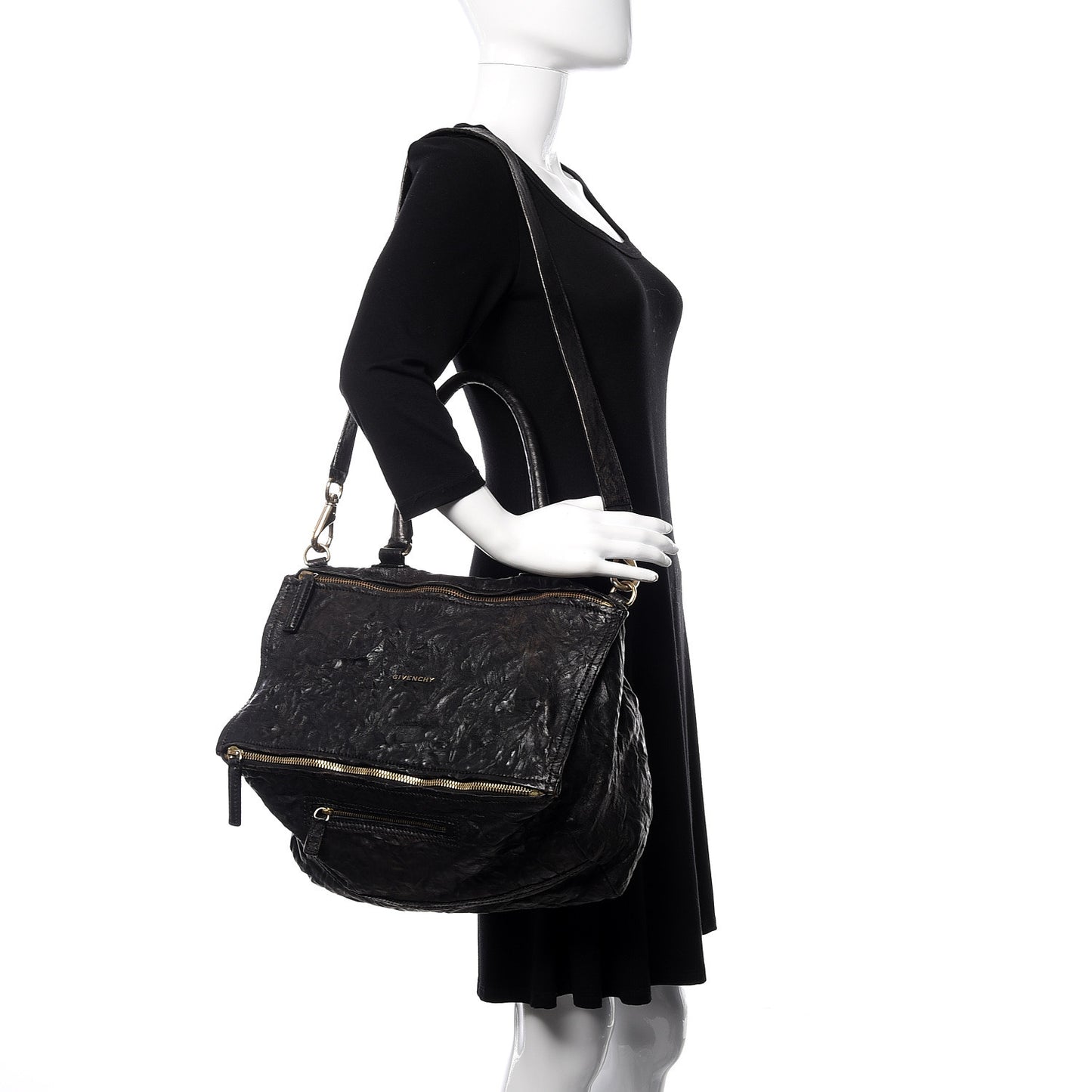 Tumbled Sheepskin Large Pandora Black