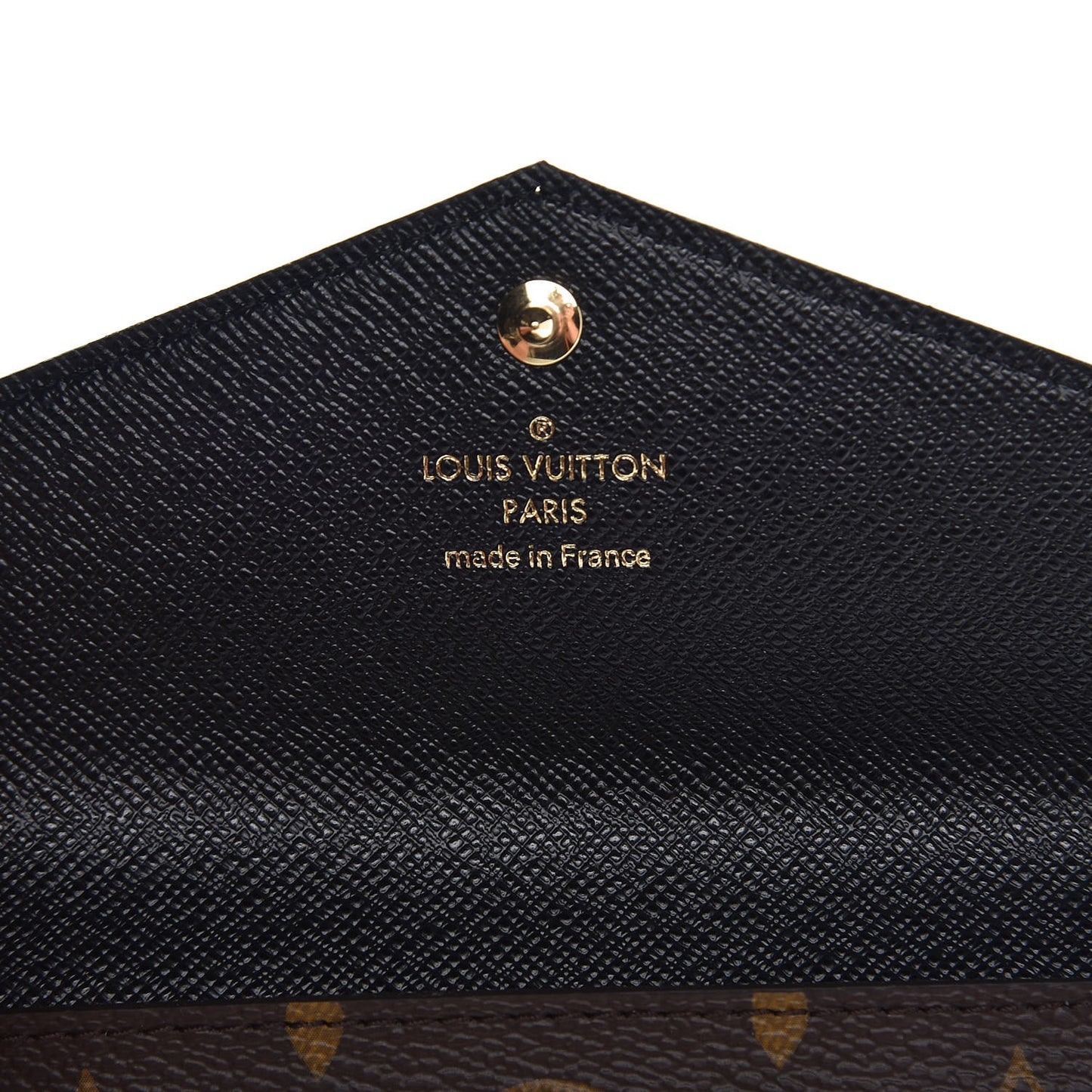 Monogram Daily Organizer Envelope Insert Black