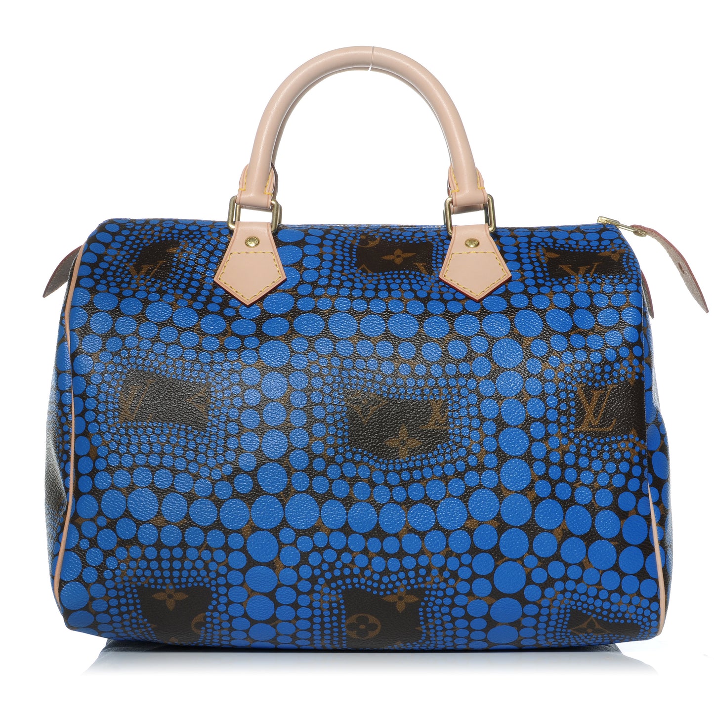 Monogram Kusama Town Speedy 30 Blue