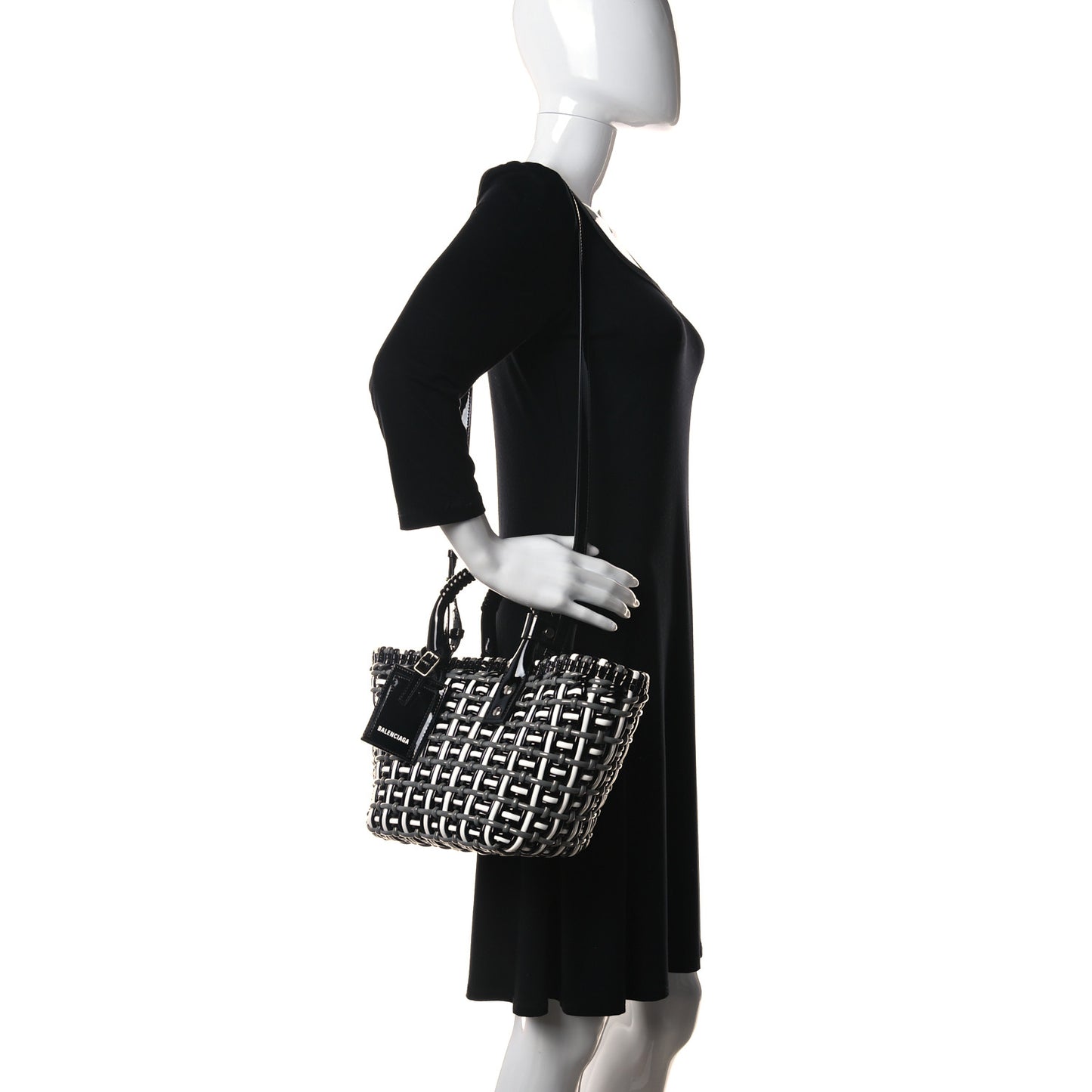 Patent XS Bistro Basket Black White