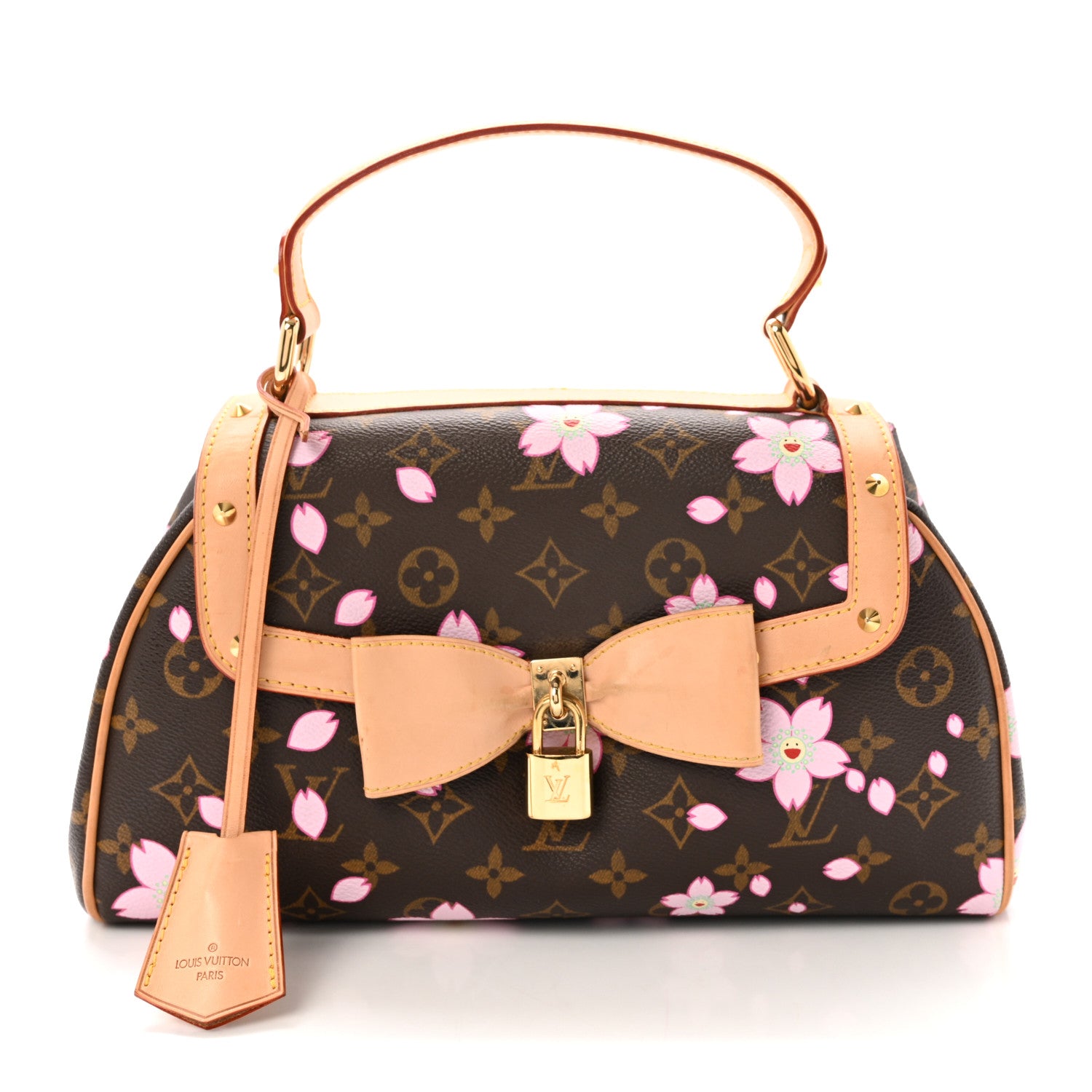 Louis Vuitton Monogram Cherry Blossom Sac Retro Bag Brown 1 of 9