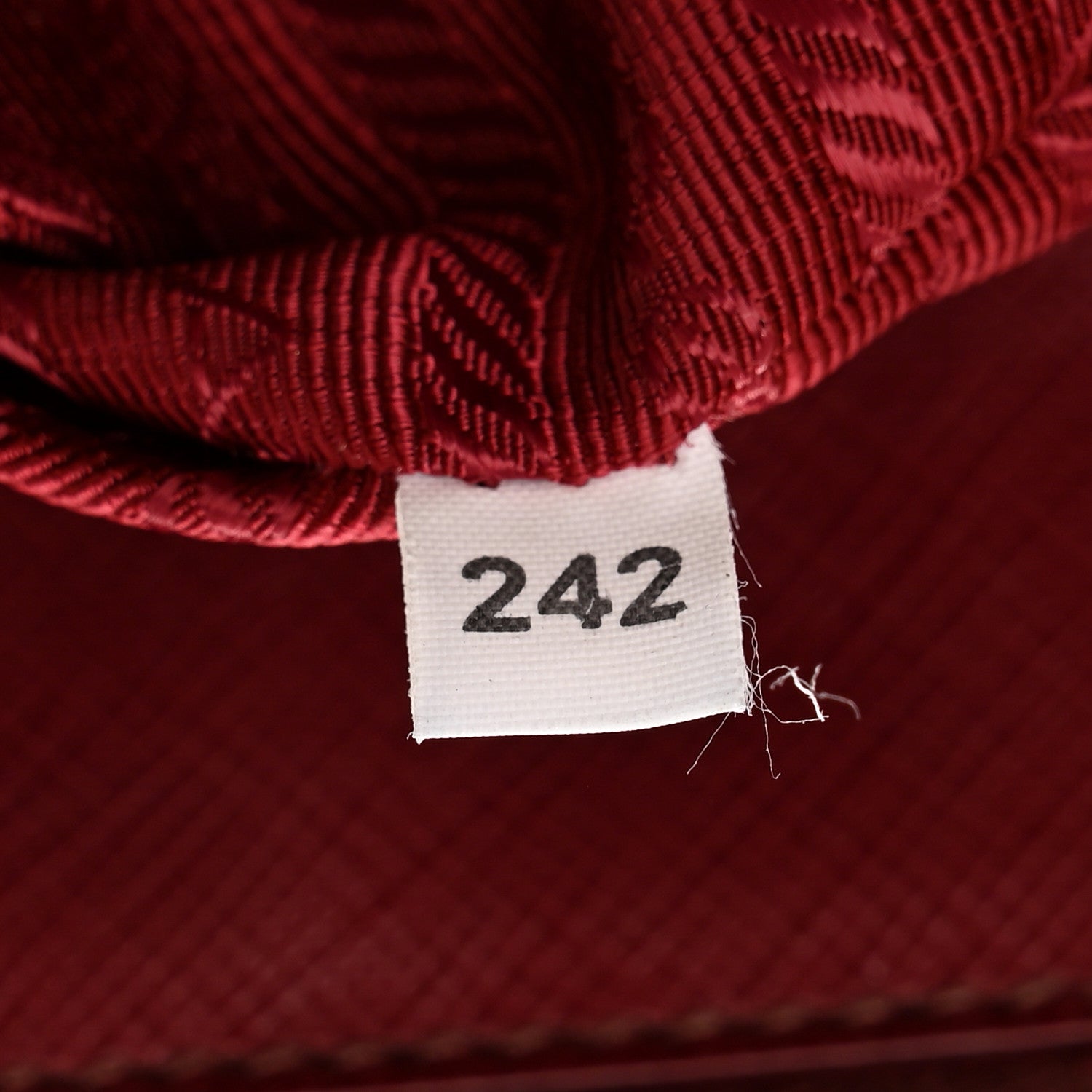 Prada Saffiano Small Galleria Double Zip Tote Cerise 7 of 11