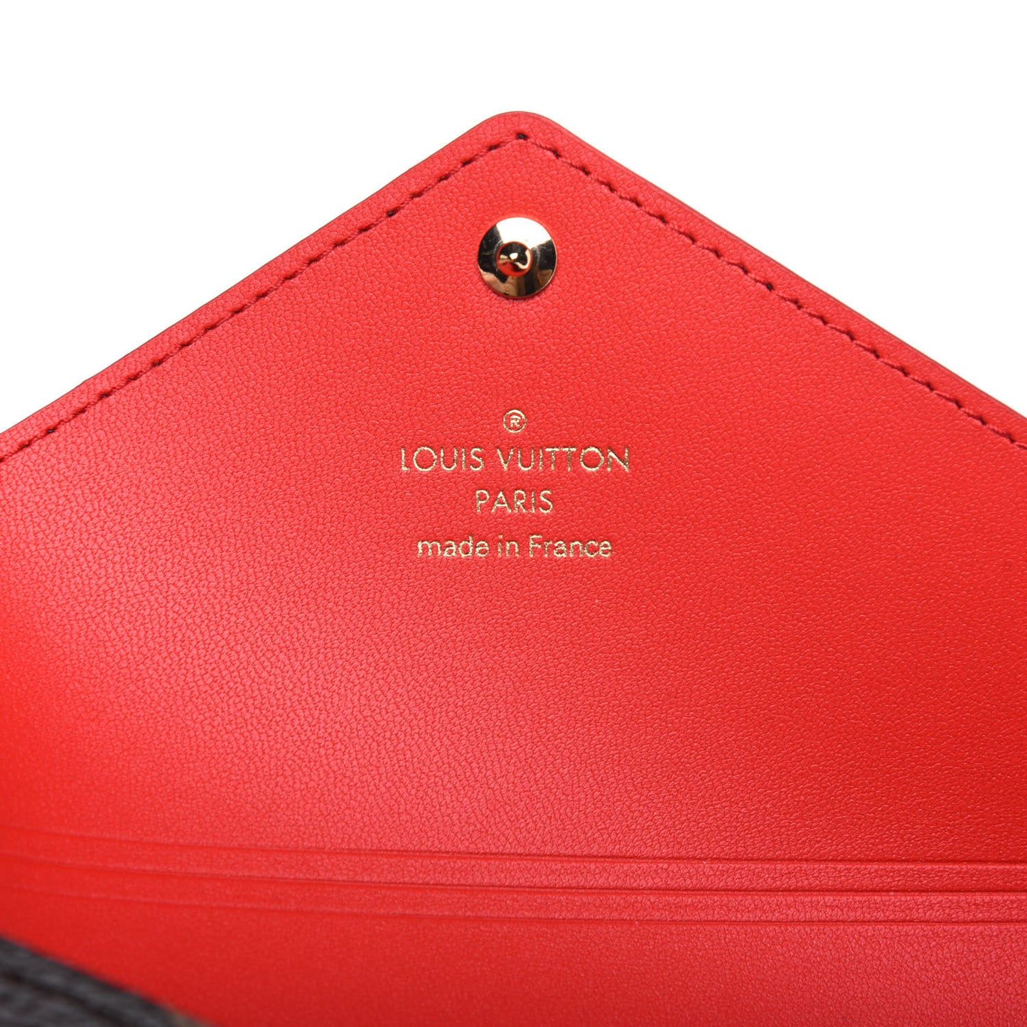 Monogram Medium Kirigami Pochette Insert Coquelicot