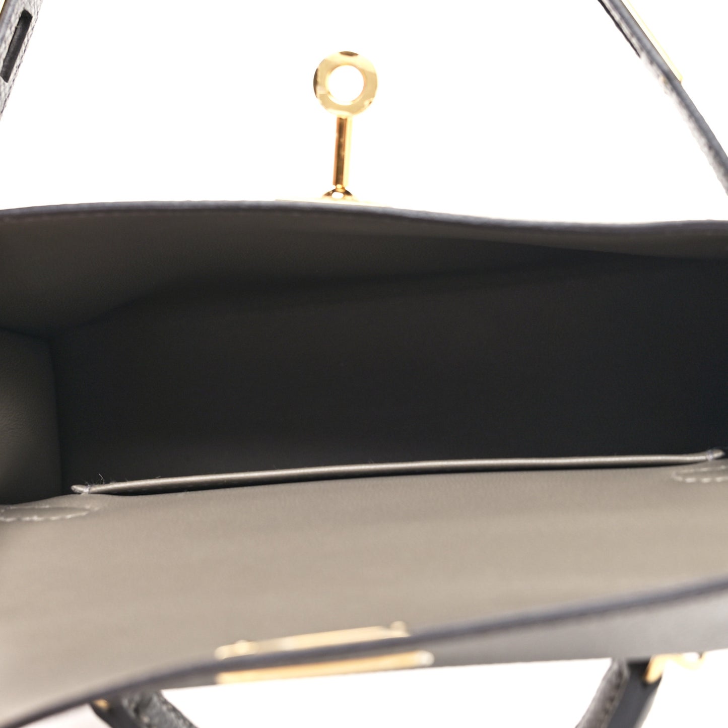 Epsom Mini Kelly Sellier 20 Gris Meyer