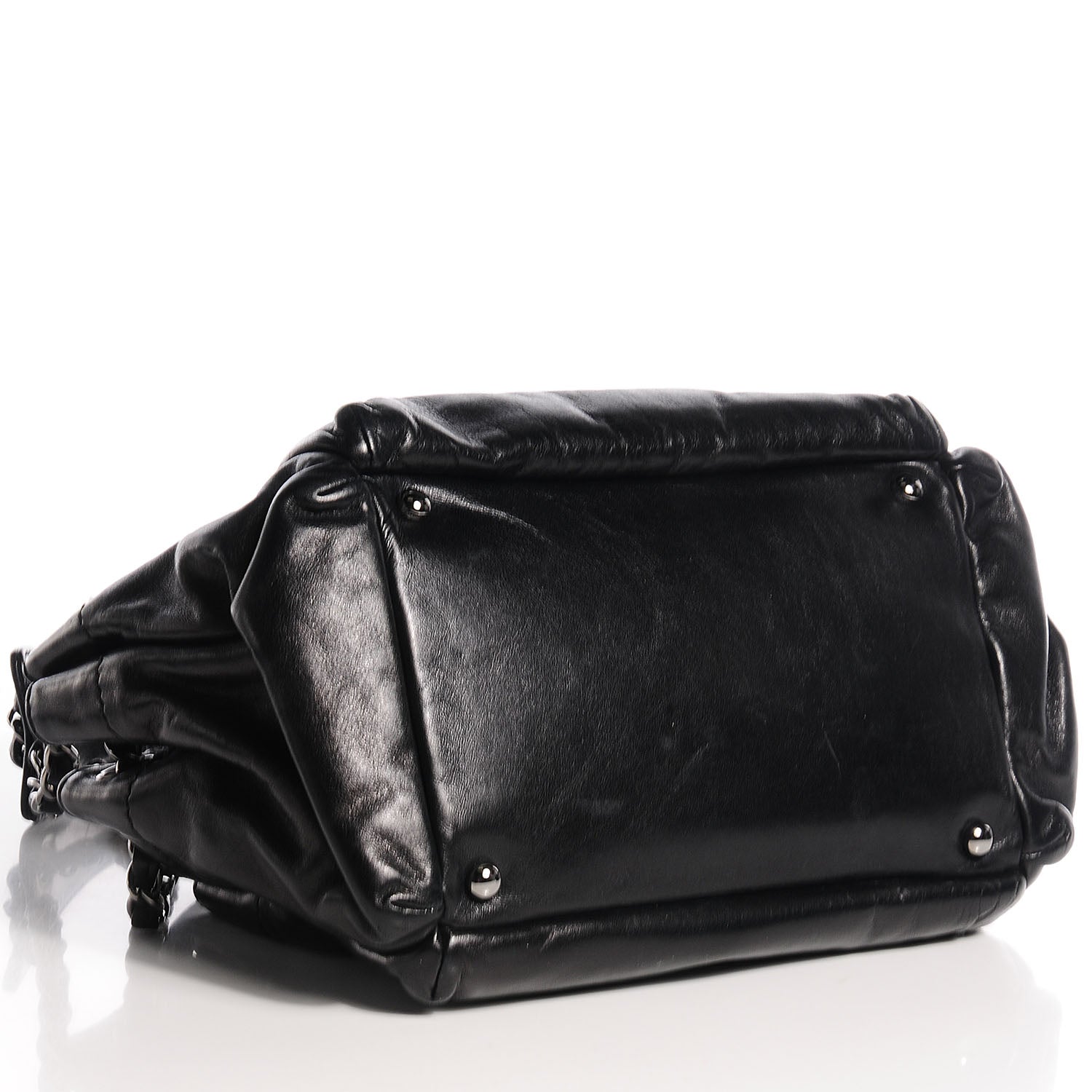 Chanel Lambskin Rock and Chic Shoulder Bag Black 4 of 8