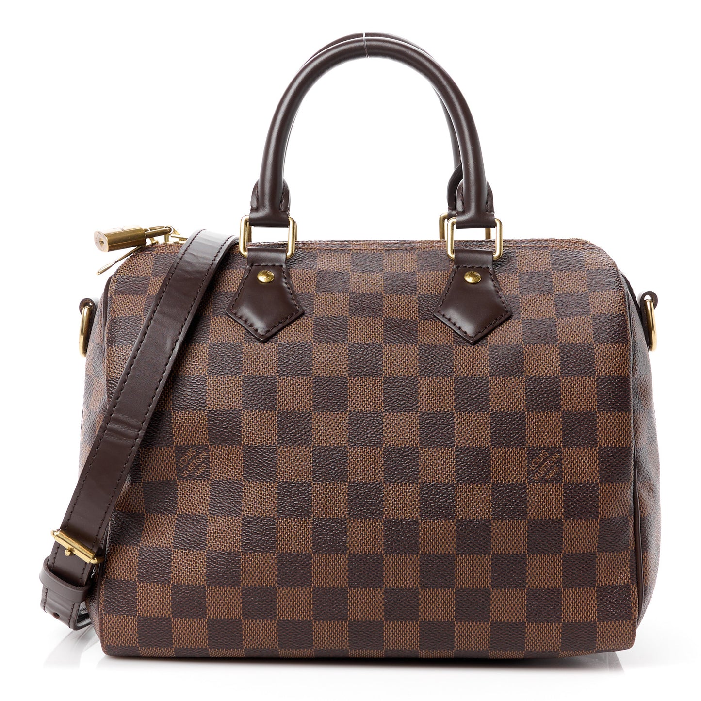 Damier Ebene Speedy Bandouliere 25