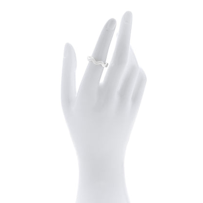 Tiffany Sterling Silver Paloma Picasso Zig Zag Ring 52 6 2 of 5