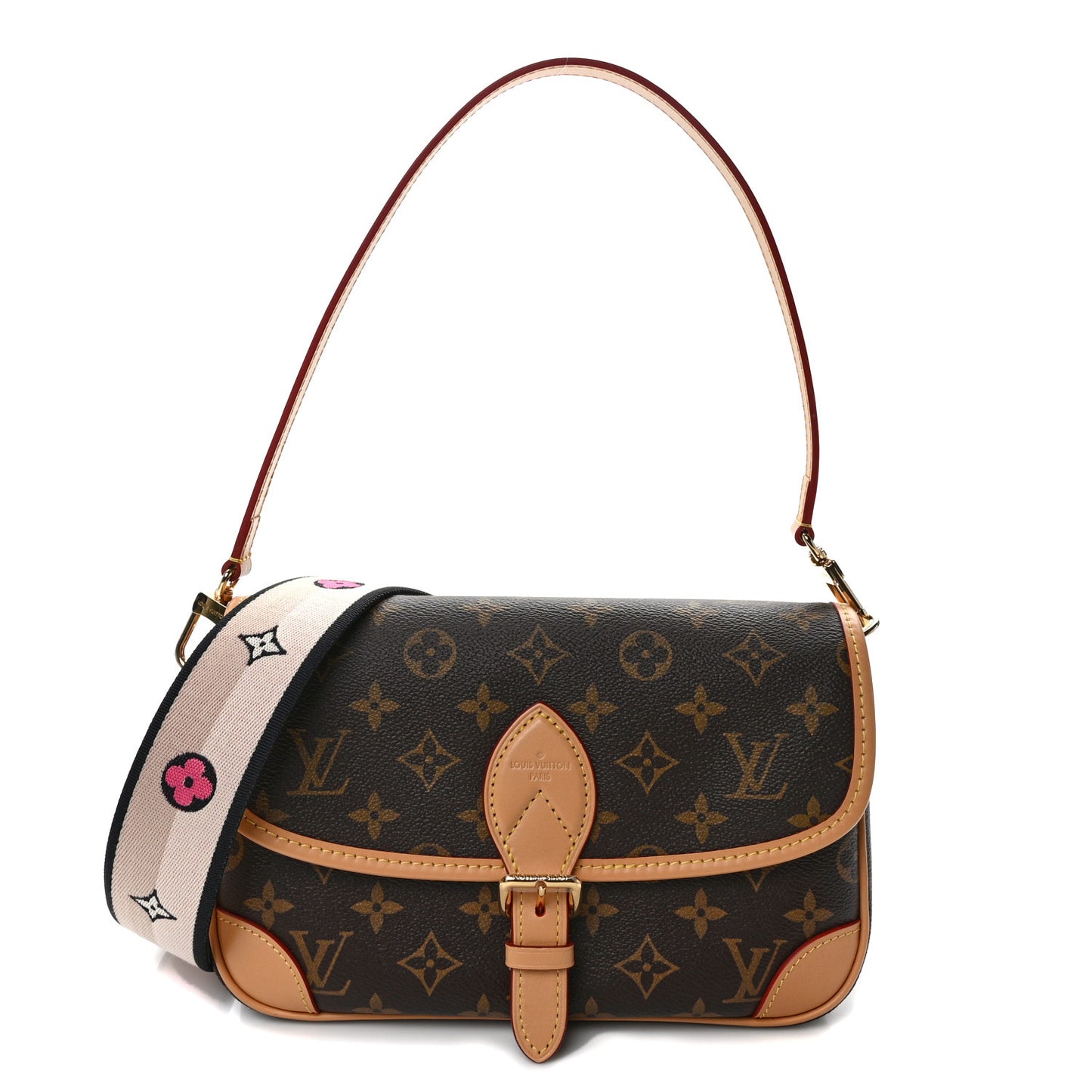 LOUIS VUITTON Monogram Diane Black