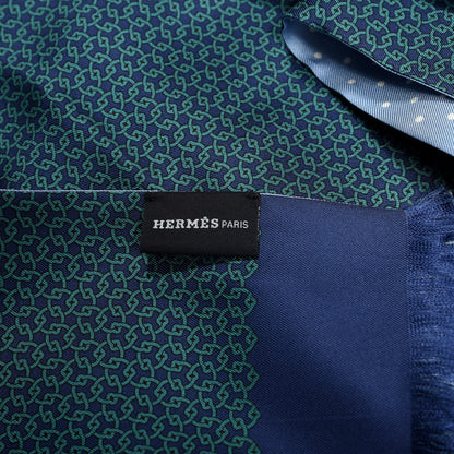 Hermes Silk Echarpe Muffler 4 of 4