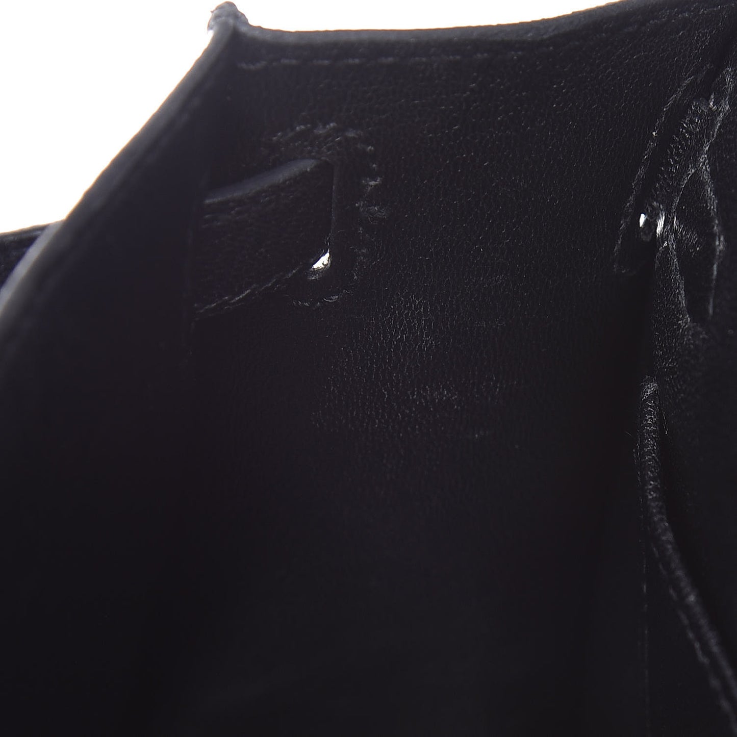 Chevre Chandra Mini Kelly Sellier 20 Black