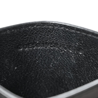 Saint Laurent Calfskin Y Quilted Monogram LouLou Credit Card Case Black 8 of 15