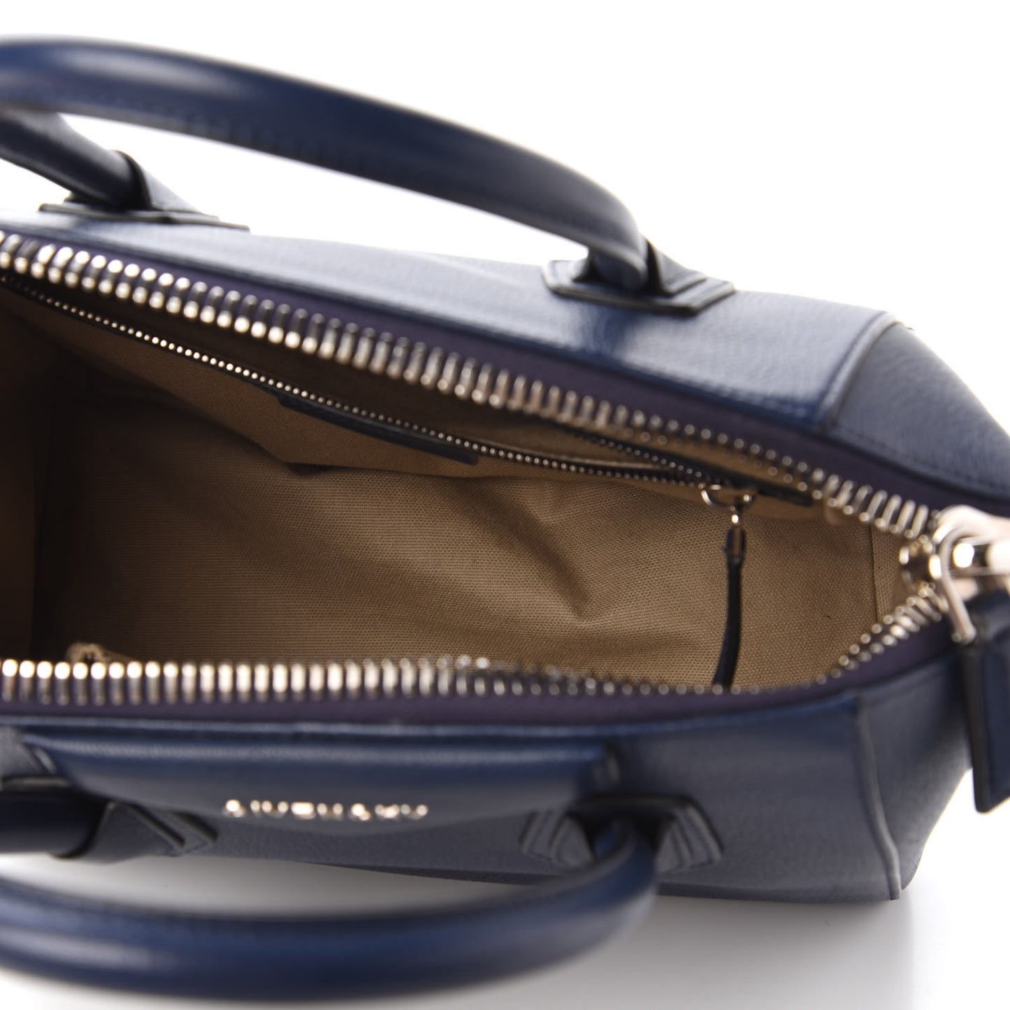 Sugar Goatskin Small Antigona Navy