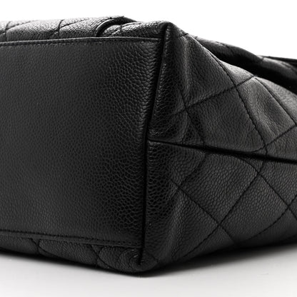 Chanel Caviar Quilted Flap Shoulder Bag Black 10 of 11