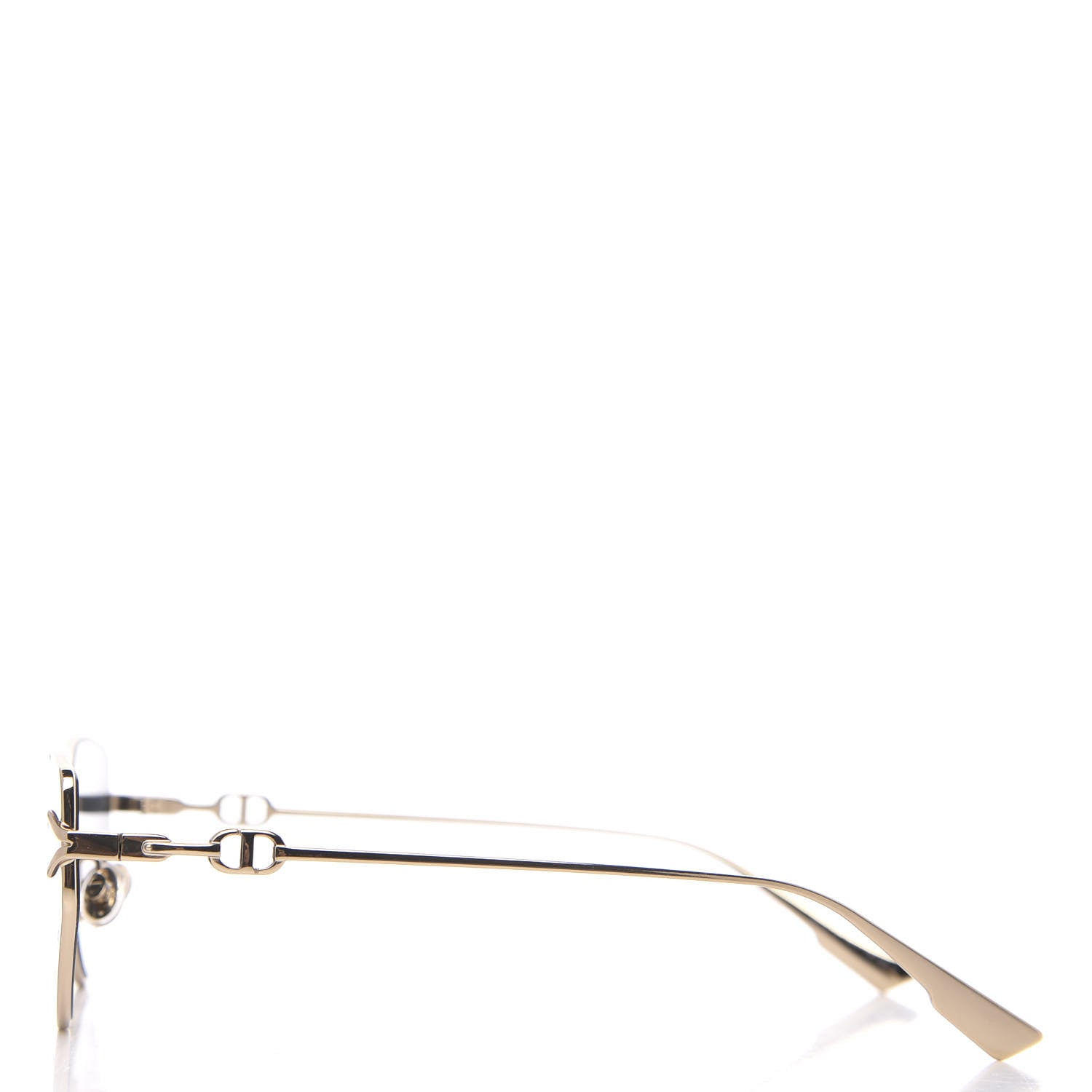 Christian Dior Metal Gipsy2 Sunglasses Gold 2 of 7