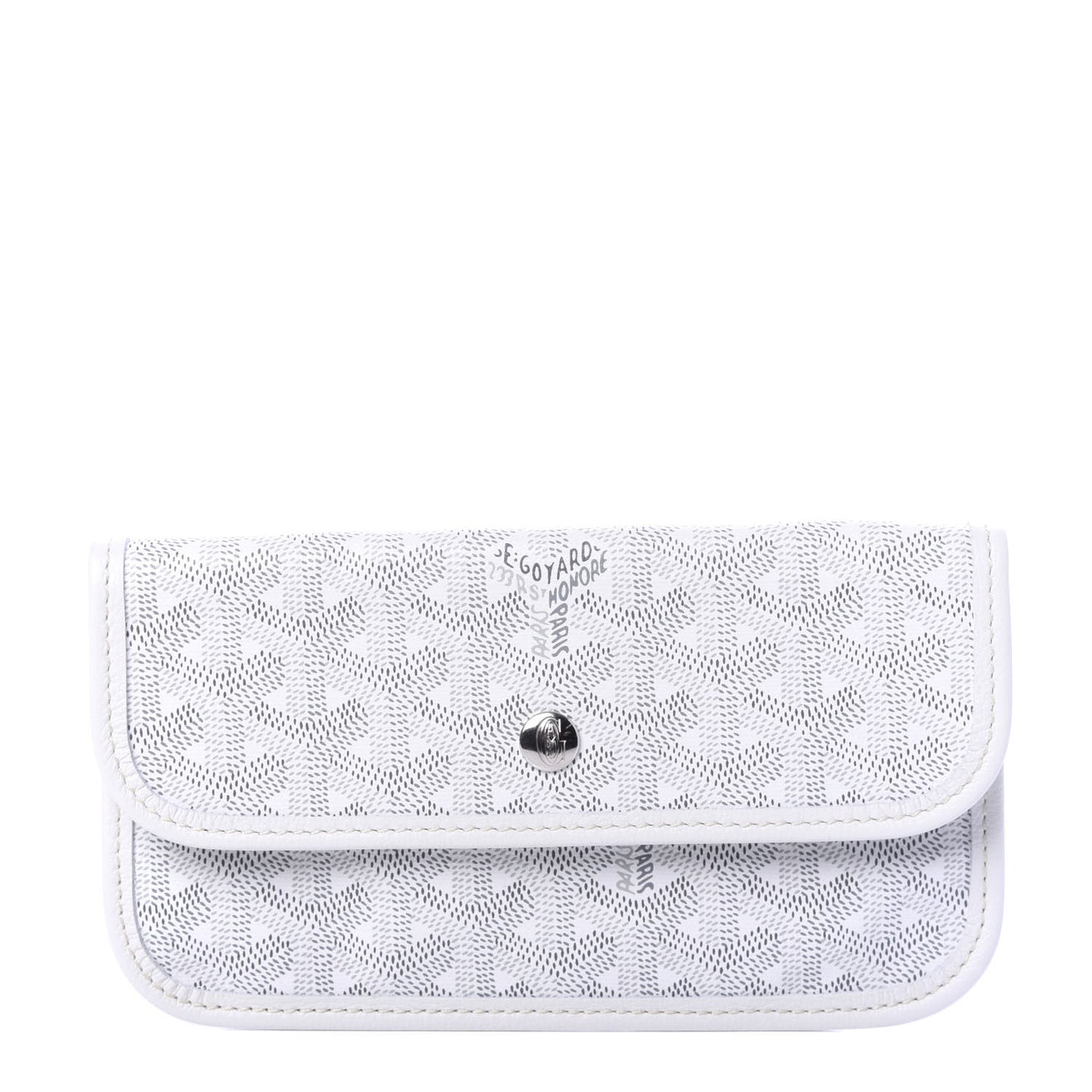 Goyardine Pouch White