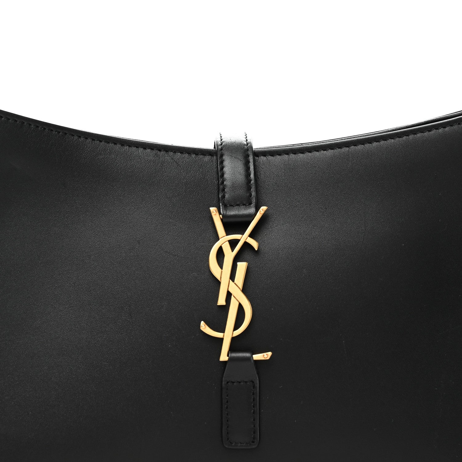 Saint Laurent Smooth Calfskin Le 5 A 7 Hobo Black 8 of 10