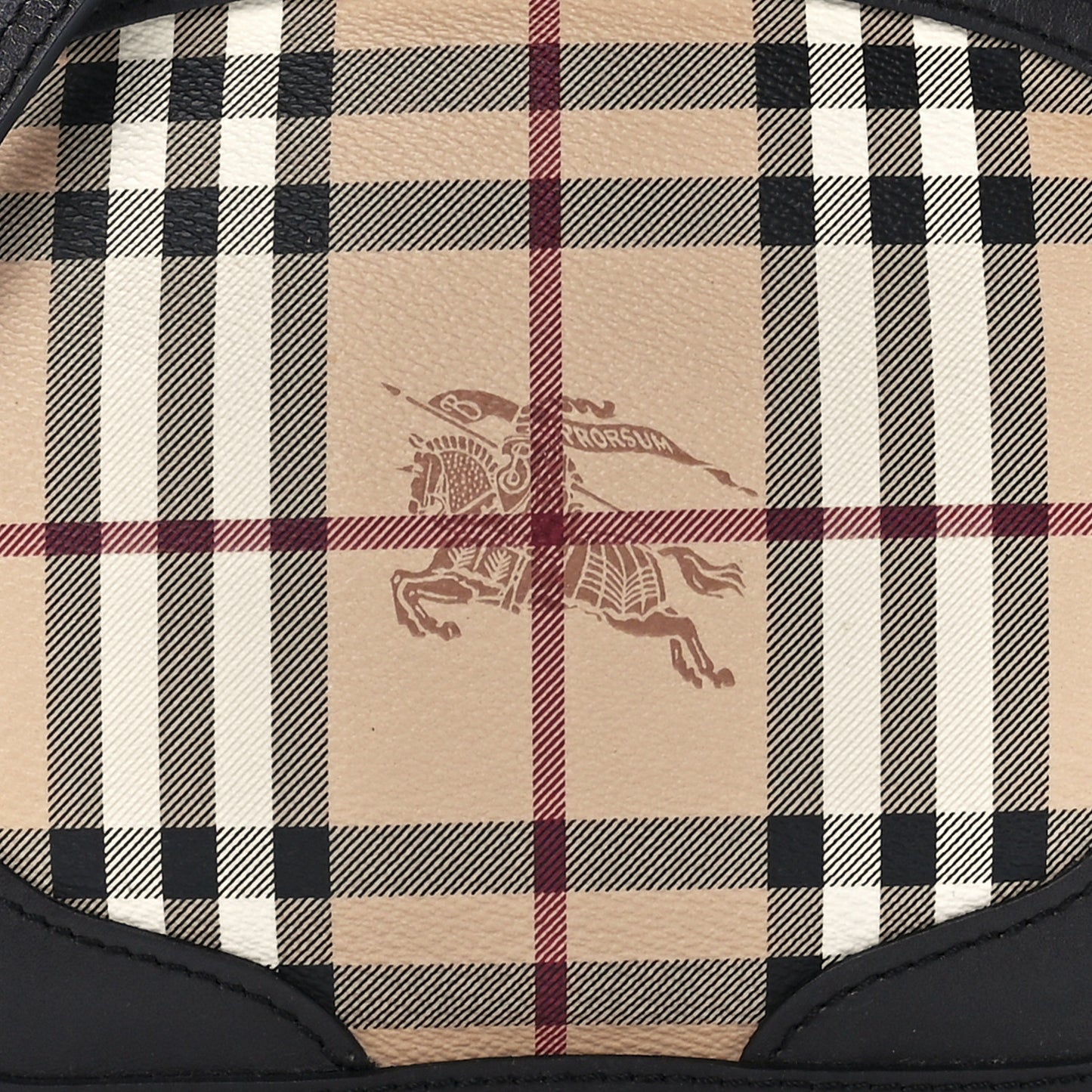 Haymarket Check Mini Orchard Crossbody Chocolate
