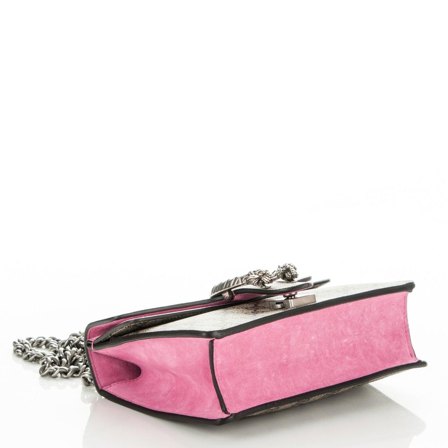 GG Supreme Monogram Mini Dionysus Shoulder Bag Pink
