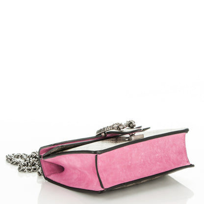 Gucci GG Supreme Monogram Mini Dionysus Shoulder Bag Pink 4 of 7