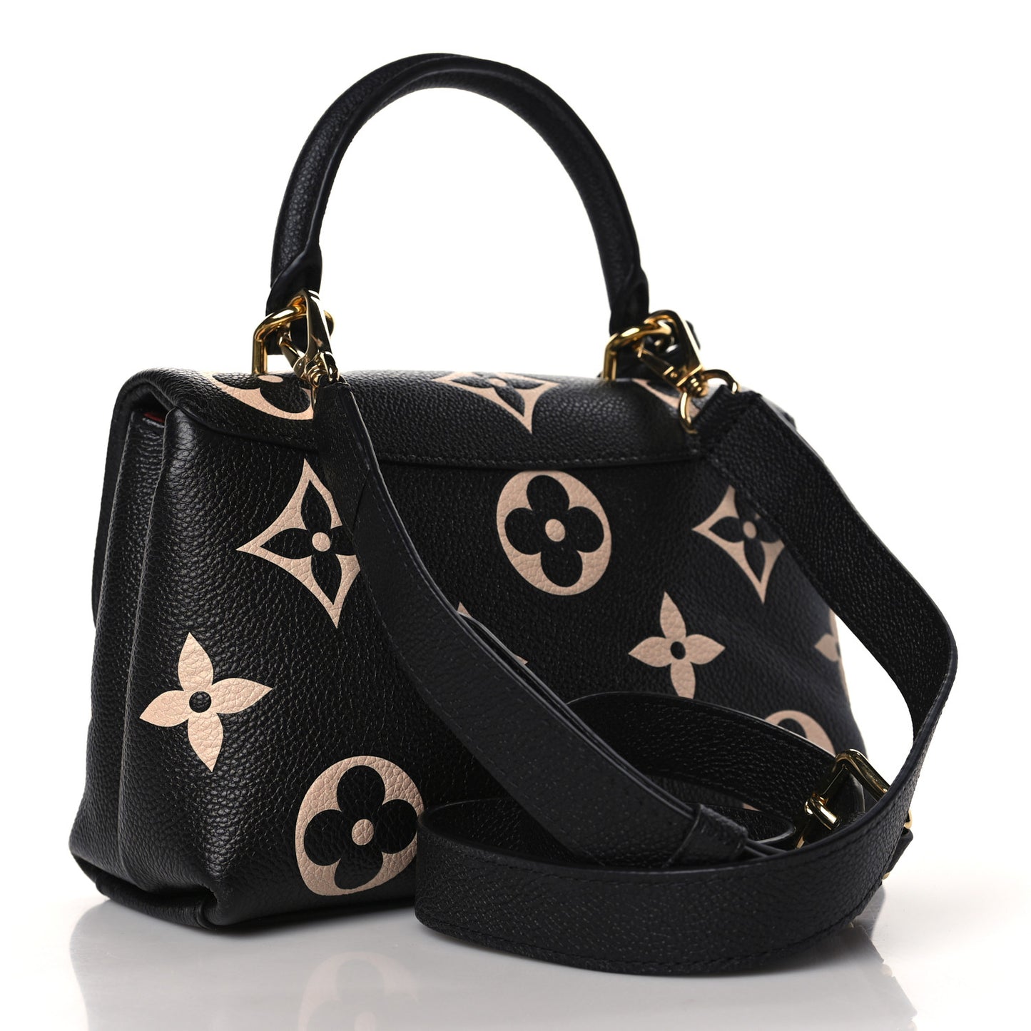 Empreinte Monogram Giant Madeleine BB Black Beige