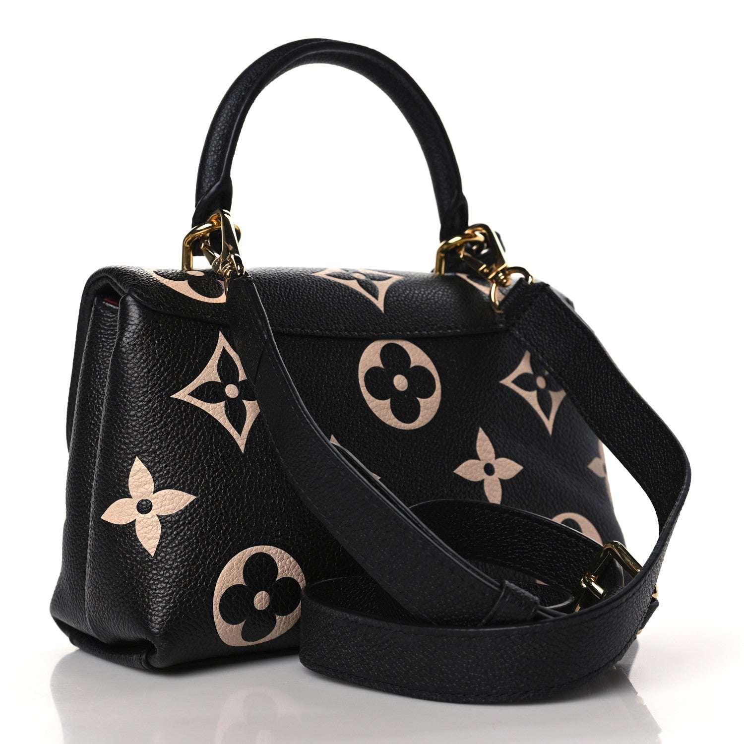 Louis Vuitton Empreinte Monogram Giant Madeleine BB Black Beige 3 of 10