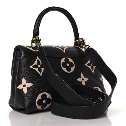 Louis Vuitton Empreinte Monogram Giant Madeleine BB Black Beige 3 of 10