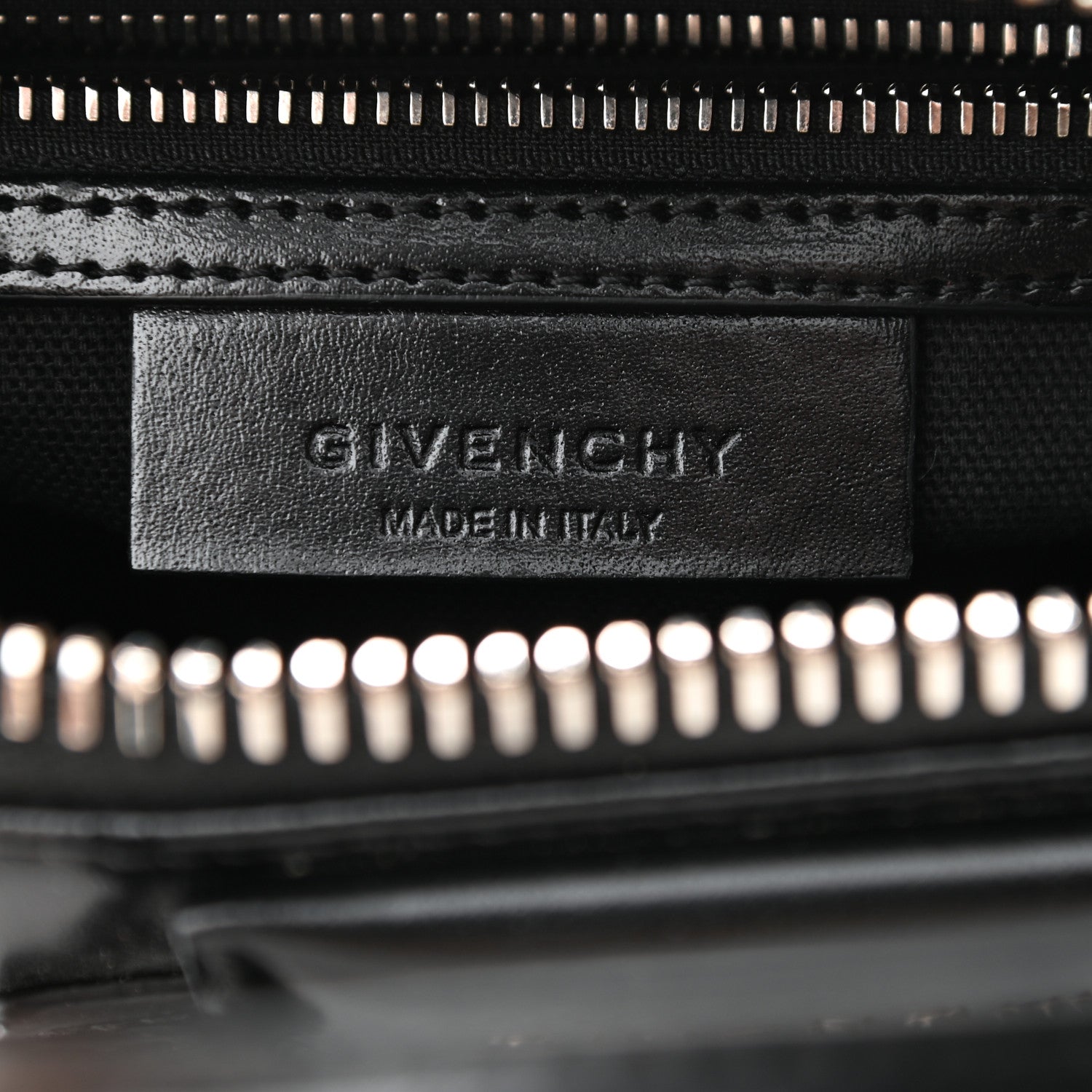 Givenchy Shiny Lord Calfskin Mini Antigona Black 6 of 10