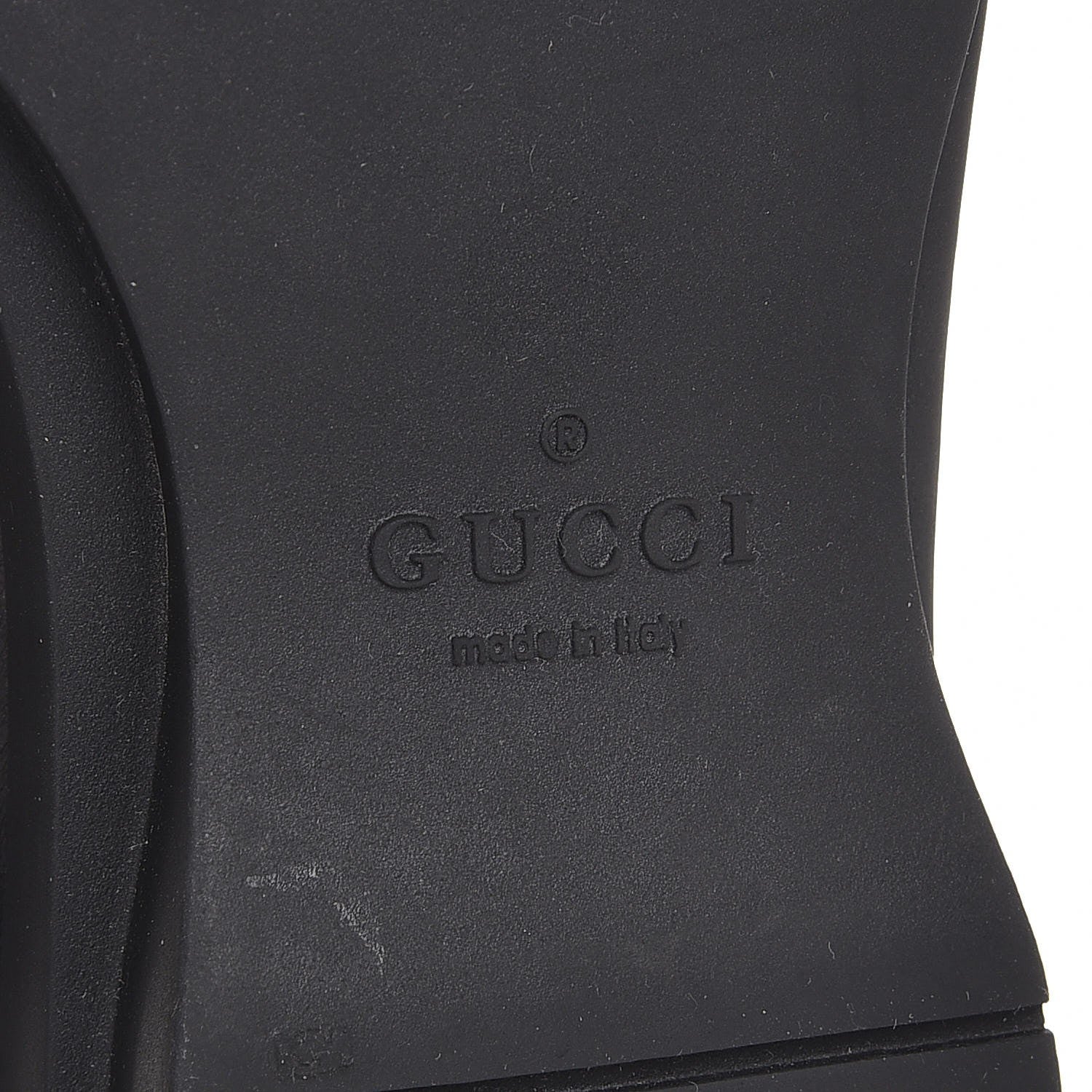 Gucci Mens Calfskin Web Ankle Boots 8.5 Black 6 of 11