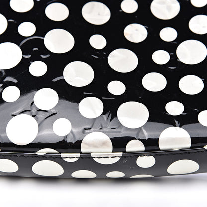 Louis Vuitton Vernis Kusama Infinity Dots Pochette Accessories Black 8 of 13