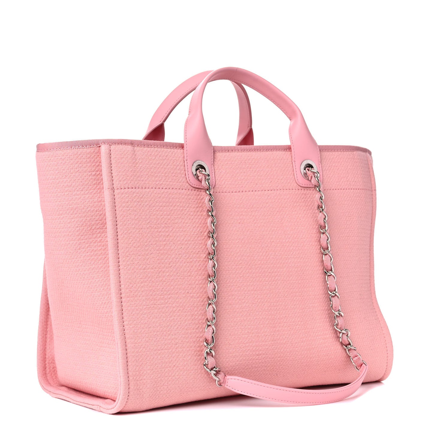 Mixed Fibers Medium Deauville Tote Pink