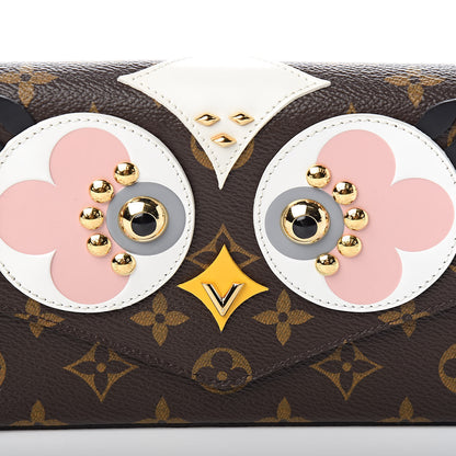 Louis Vuitton Monogram Lovely Birds Pochette Felicie Chain Wallet 11 of 13