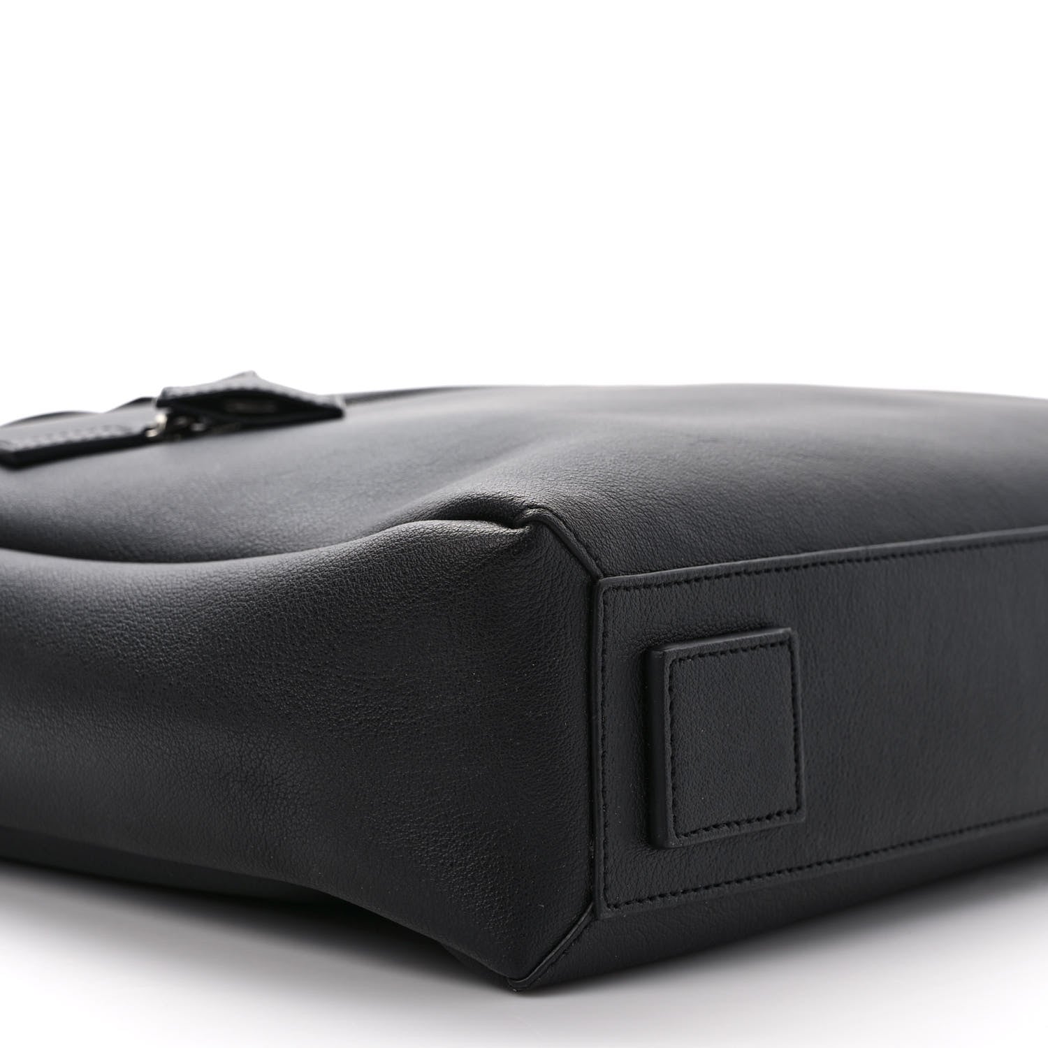 Saint Laurent Calfskin Bold Briefcase Black 7 of 10
